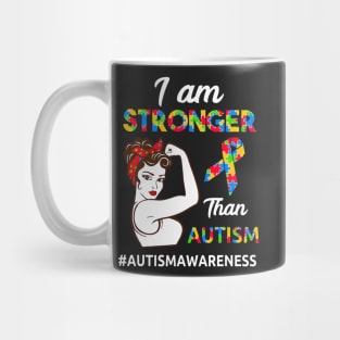 I Am Stronger Than Autism Mug